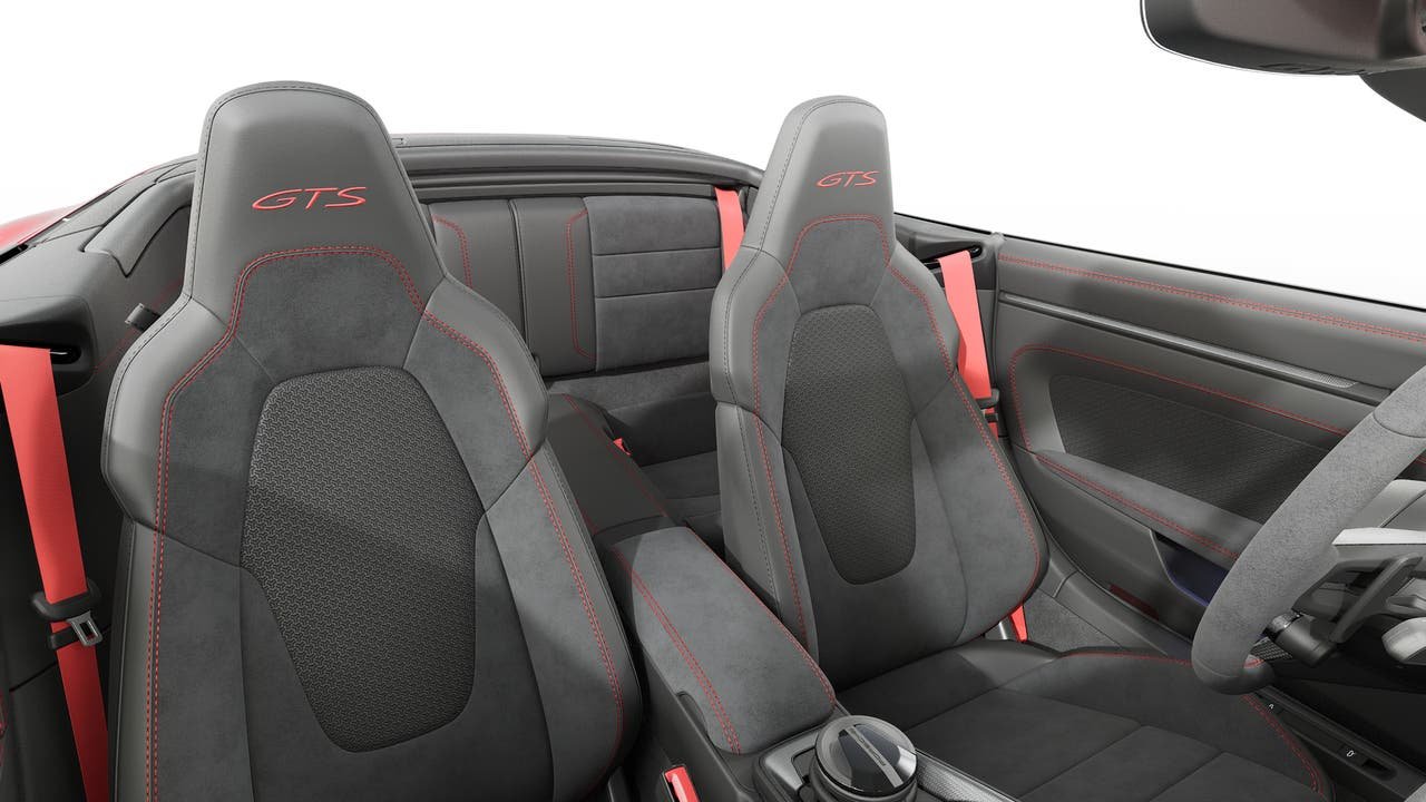 New 2026 Carmine Red Porsche Carrera 4 GTS Cabriolet image 12