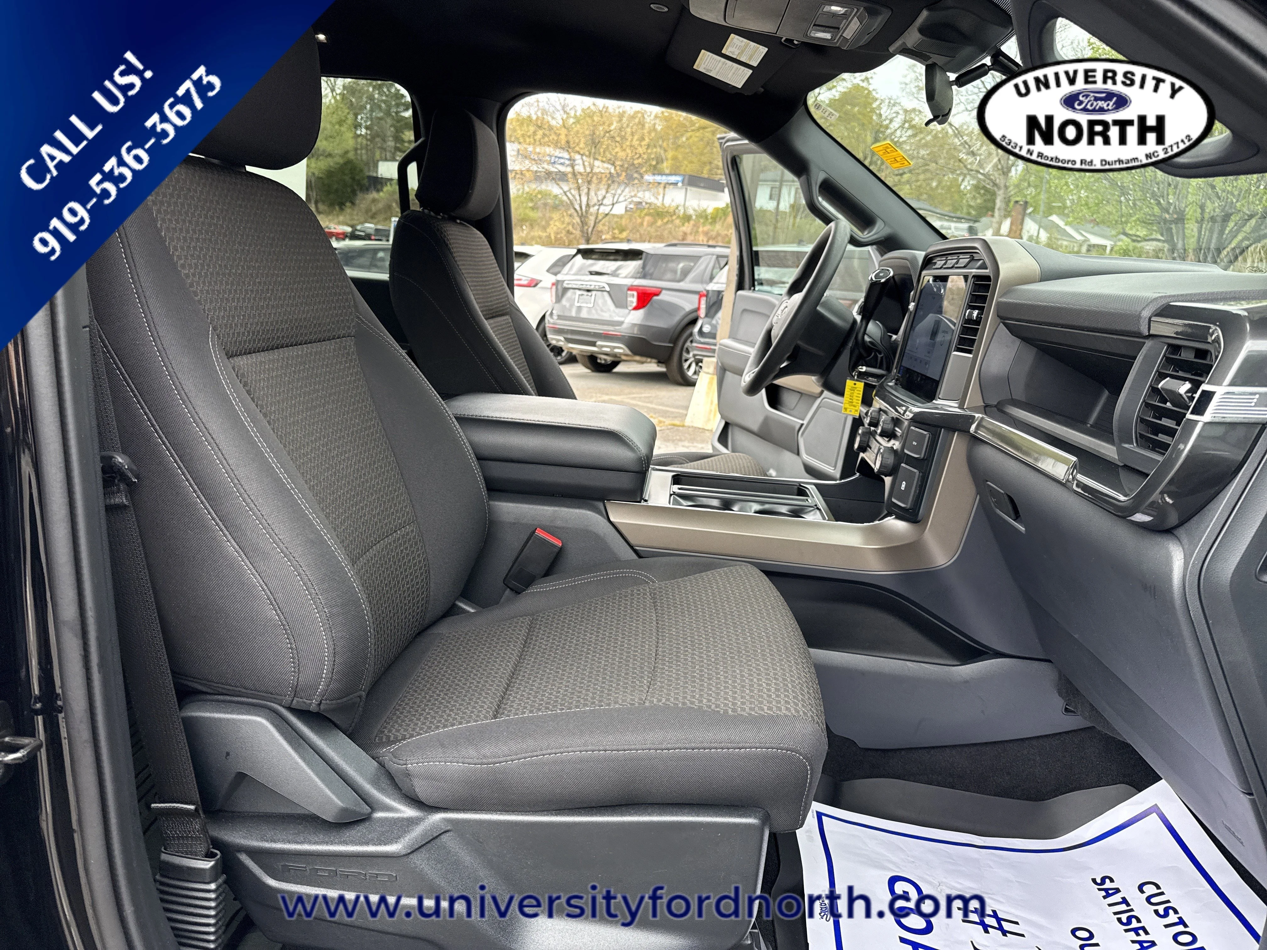 Used 2024 Agate Black Metallic Ford STX image 40