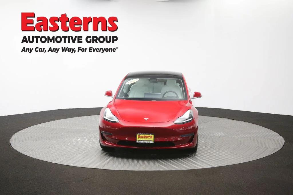 Used 2019 Red Tesla Standard image 49