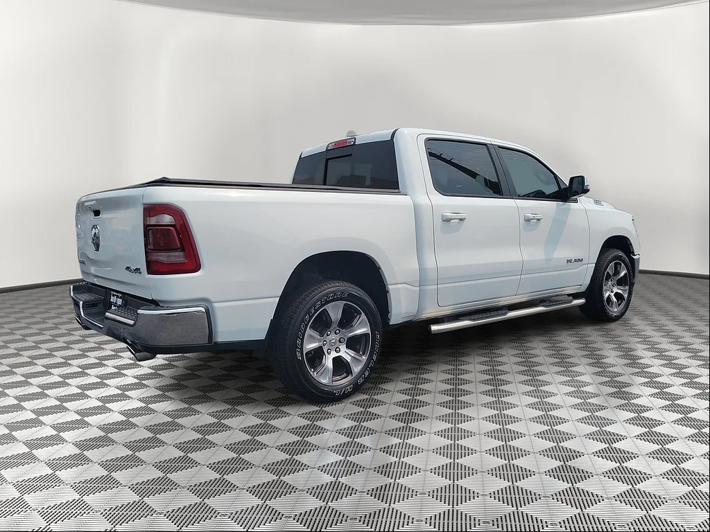 Used 2023 Bright White Clear Coat Ram Laramie image 4