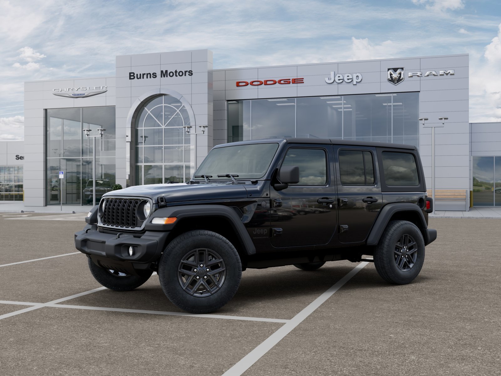 New 2026 Black Clearcoat Jeep Sport 4-Door image 28