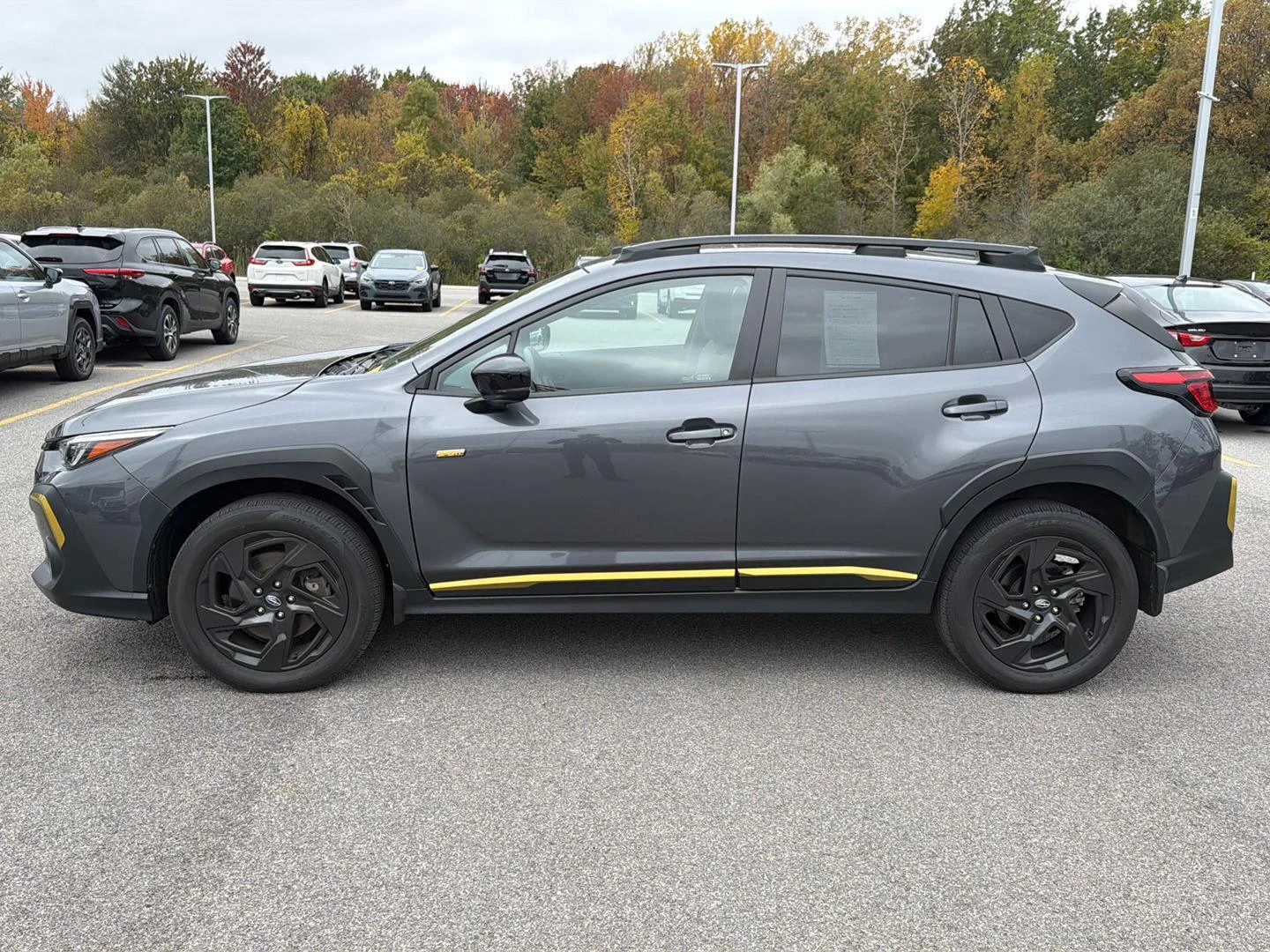 Used 2024 Magnetite Gray Metallic Subaru Sport image 6