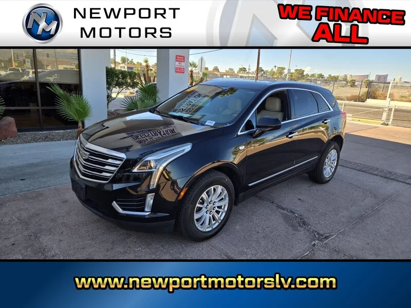Used 2018 Stellar Black Metallic Cadillac FWD image 1