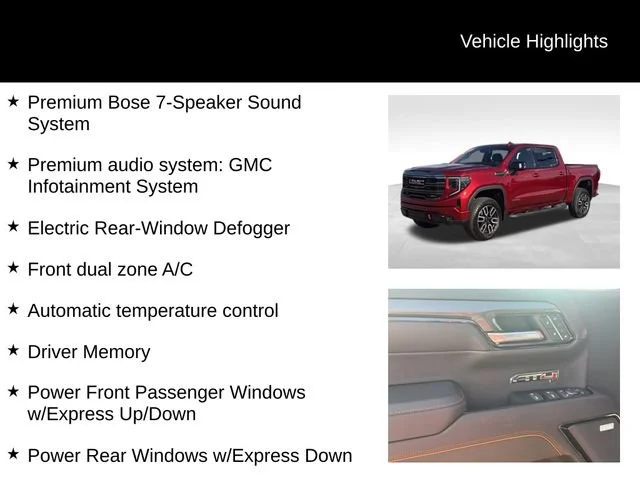 Used 2023 Volcanic Red Tintcoat GMC AT4 image 14