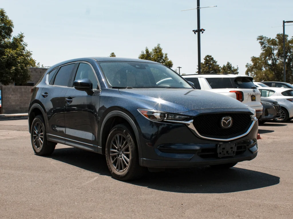 Used 2019 Deep Crystal Blue Mica Mazda Touring image 3