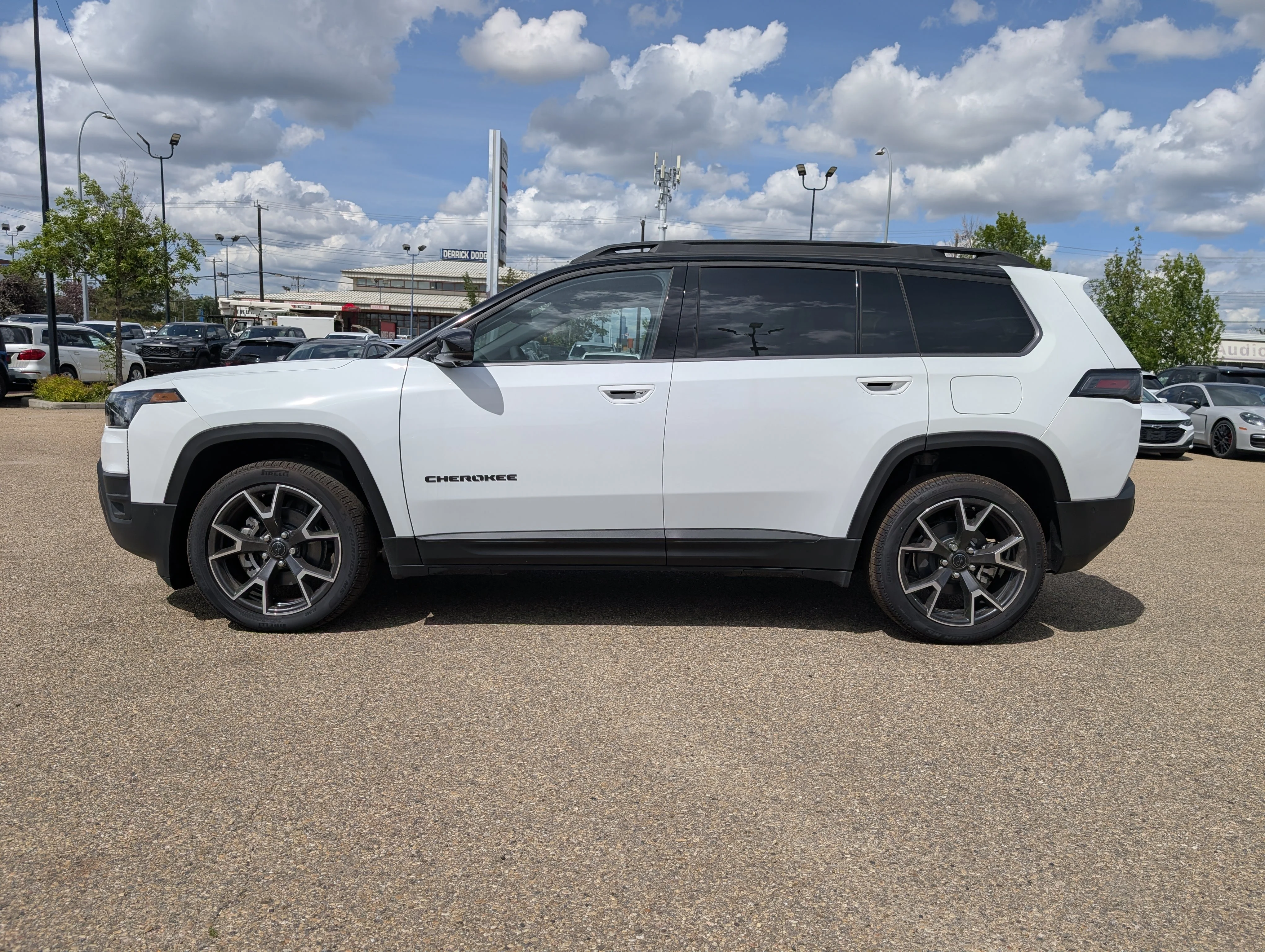 New 2026 Bright White Jeep Overland image 3