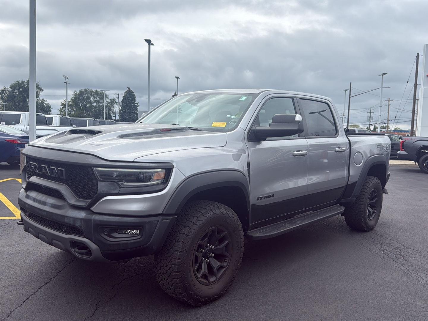 Used 2022 Billet Silver Metallic Clearcoat Ram TRX image 3