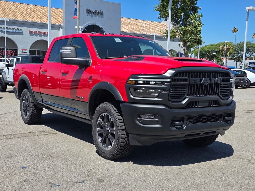 New 2026 Flame Red Clear-Coat Exterior Paint RAM Rebel image 1