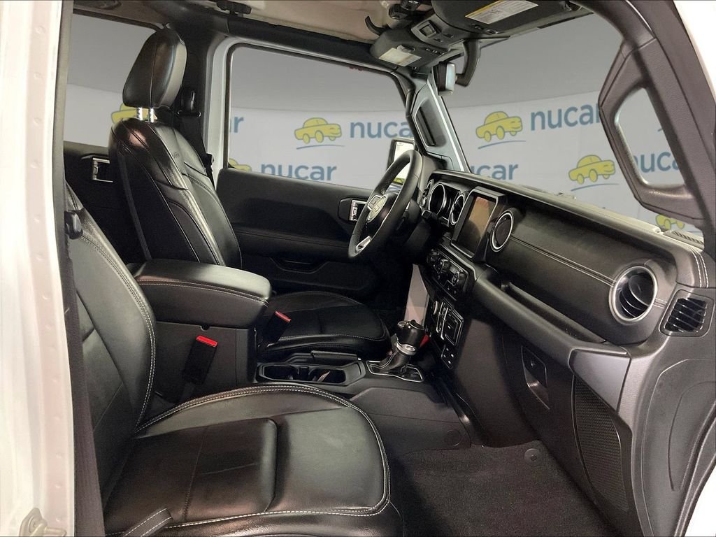 Used 2023 White Jeep Sahara 4xe image 11