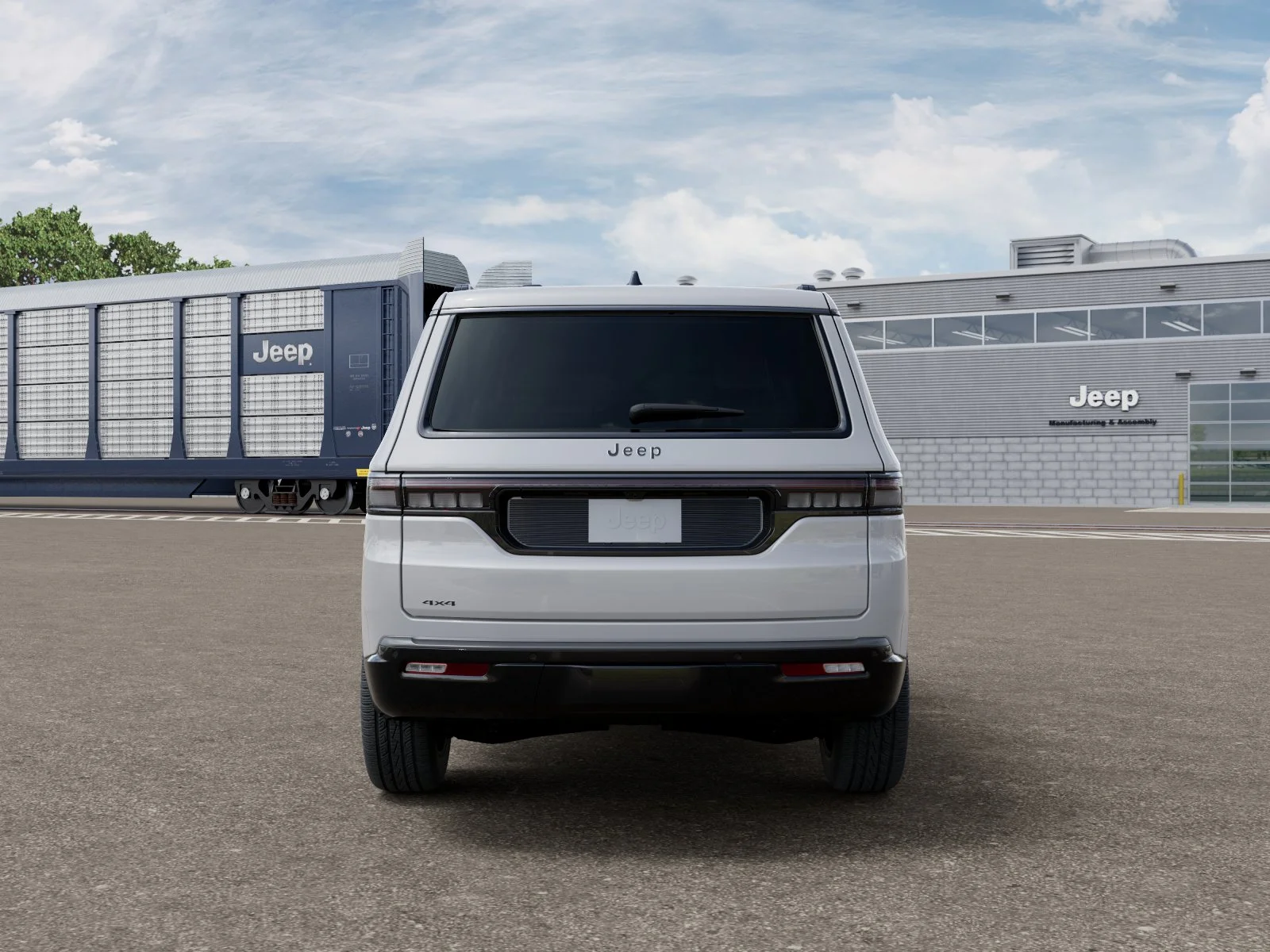 New 2026 Bright White Clear-Coat Exterior Paint Jeep Limited Altitude image 7