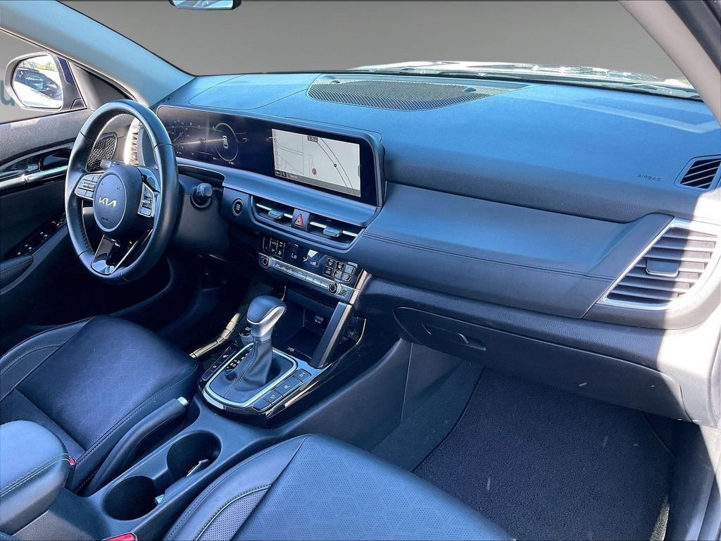 Used 2024 Dark Ocean Blue Kia EX image 13