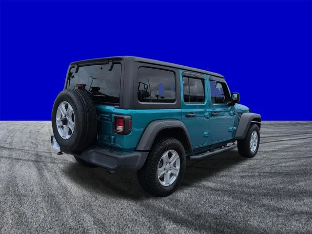 Certified Used 2020 Bikini Pearlcoat Jeep Unlimited Sport S image 4