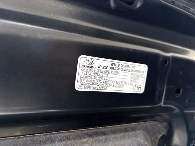 Used 2022 Magnetite Gray Metallic Subaru Premium image 10