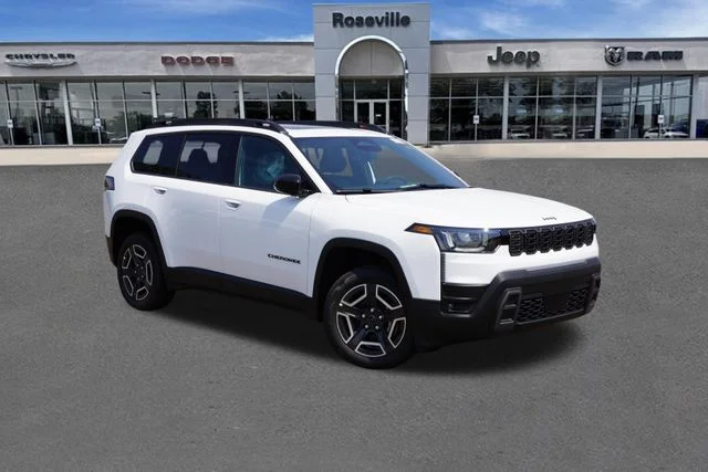 New 2026 Bright White Clearcoat Jeep Limited image 1