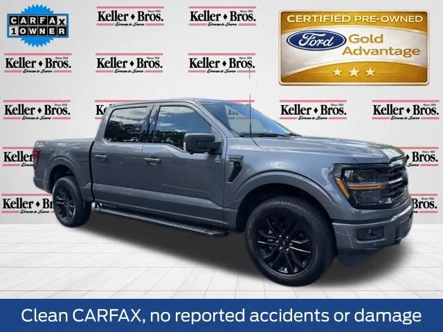 Certified Used 2025 Gray Ford XLT 5.5ft Bed image 1