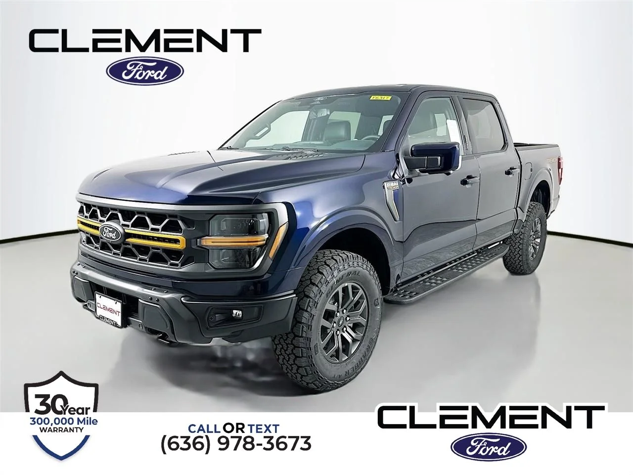 New 2026 Antimatter Blue Metallic Ford Tremor® image 1