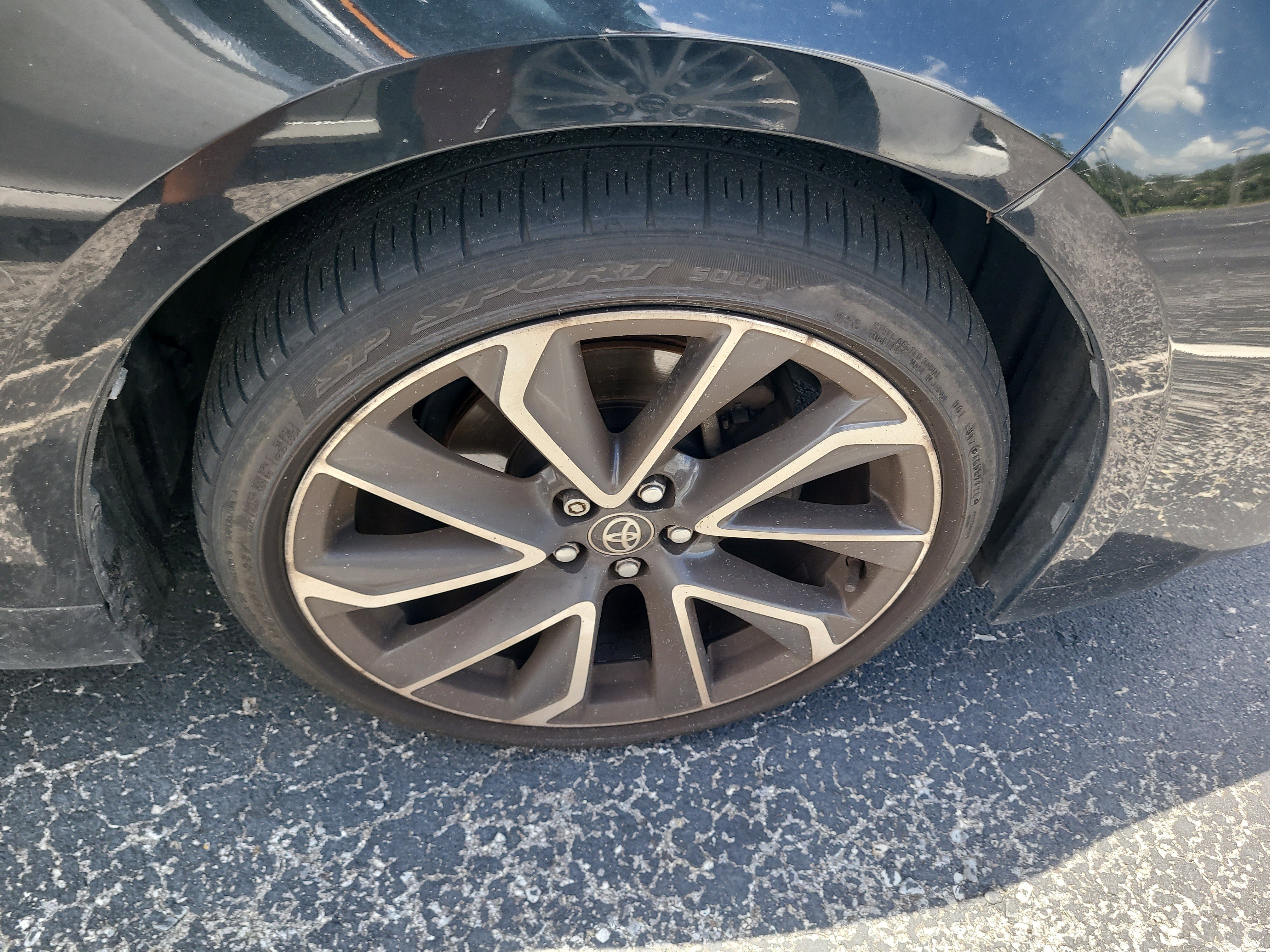 Used 2020 Black Sand Pearl Toyota SE image 8