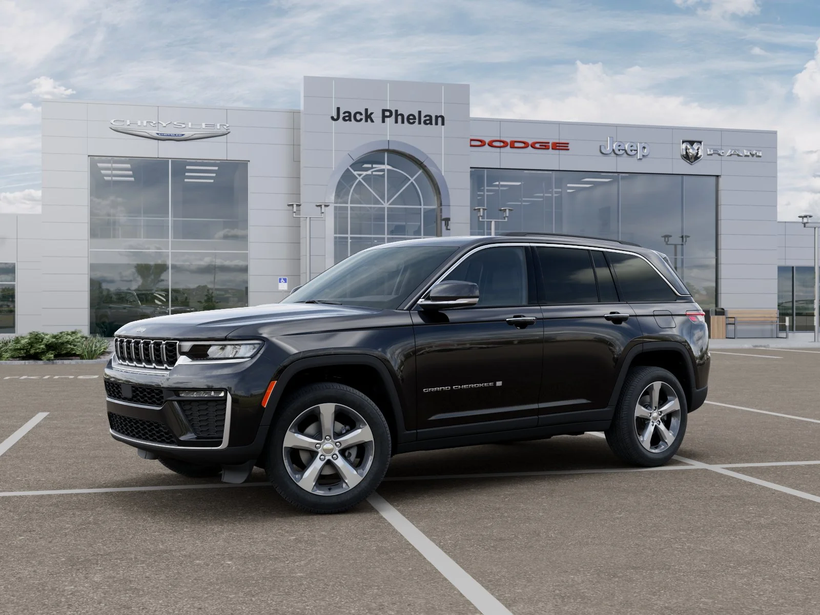 New 2026 Diamond Black Crystal Pearlcoat Jeep Limited image 28