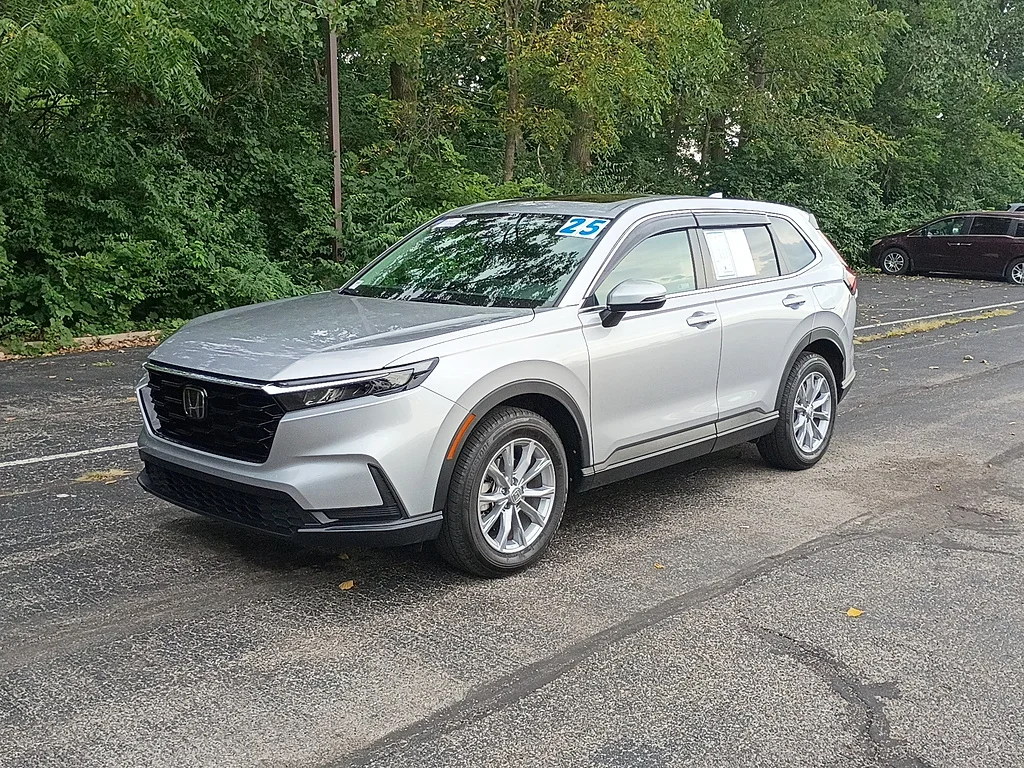 Certified Used 2025 Solar Silver Metallic Honda EX image 7