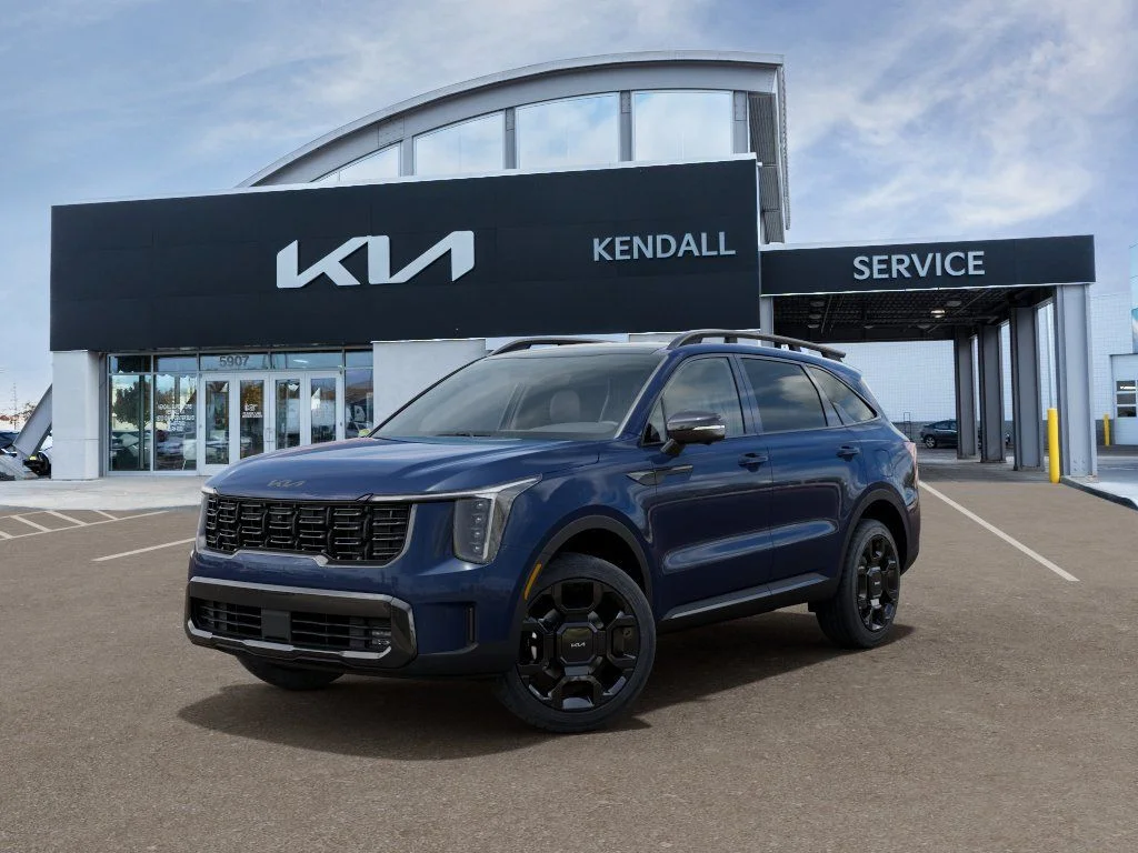 New 2026 Midnight Lake Blue Kia X-Line SX Prestige AWD image 1