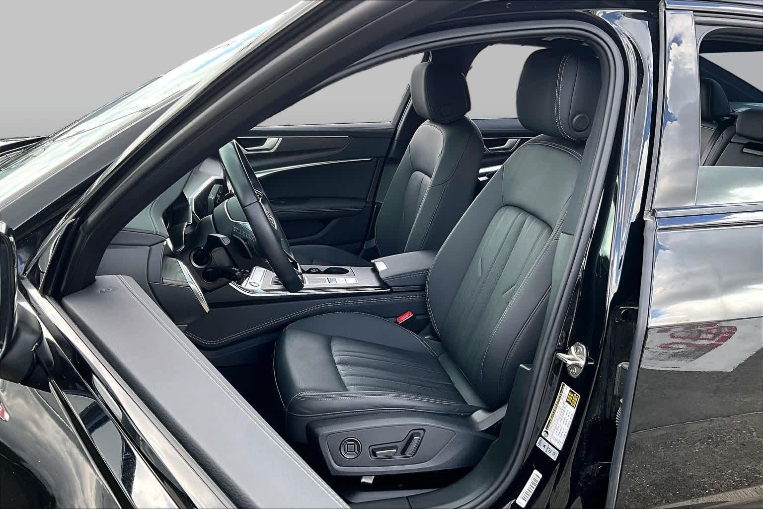 Used 2023 Mythos Black Metallic Audi Premium Plus image 7
