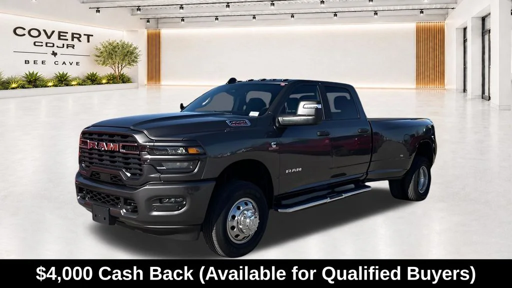 New 2026 Granite Crystal Metallic Clear-Coat Exterior Paint RAM Big Horn image 4