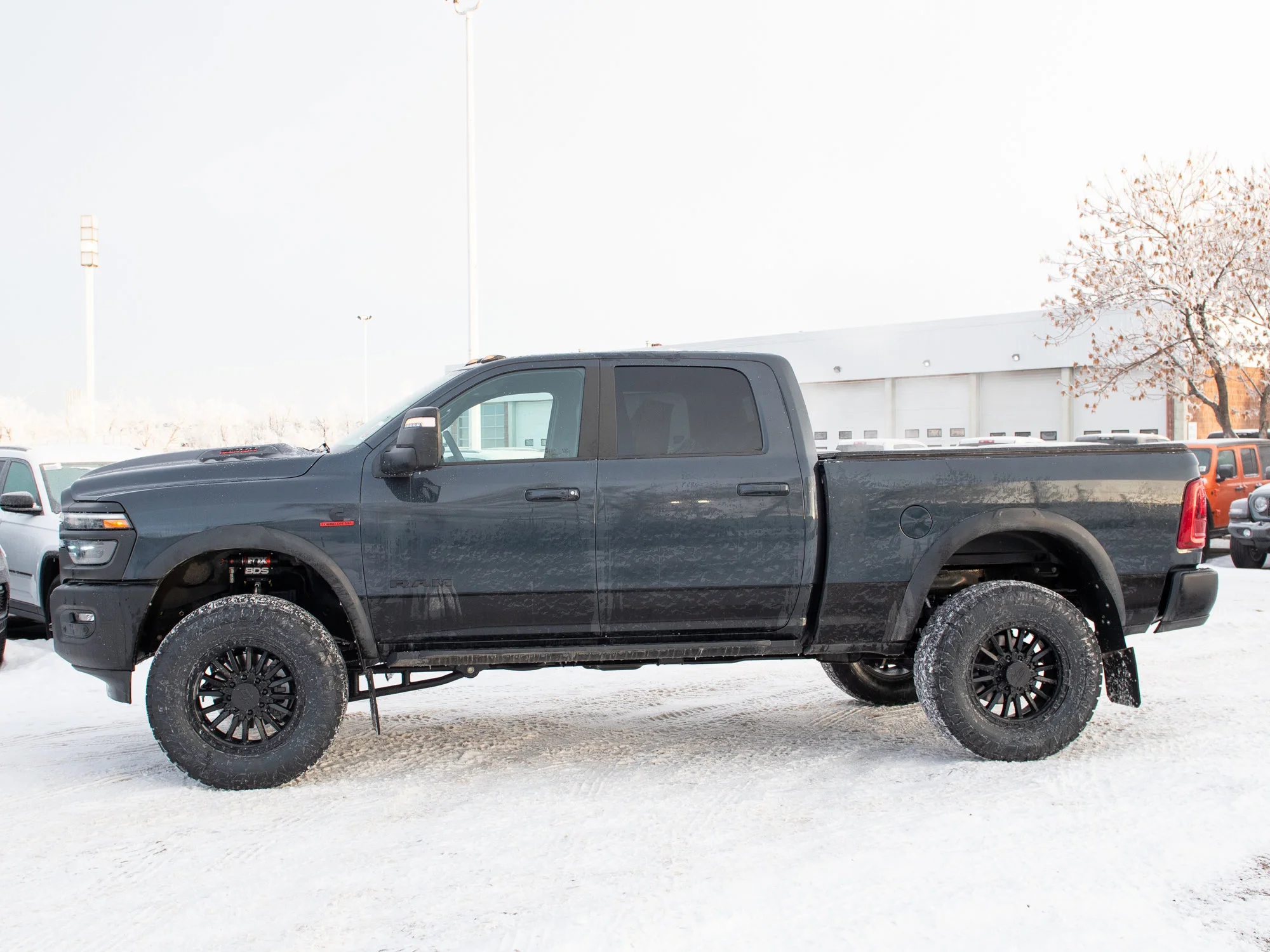New 2026 Blue RAM Rebel*, 3 Inch Lift Kit, 37 Inch Tires, Trigger Industries MudFlaps image 7