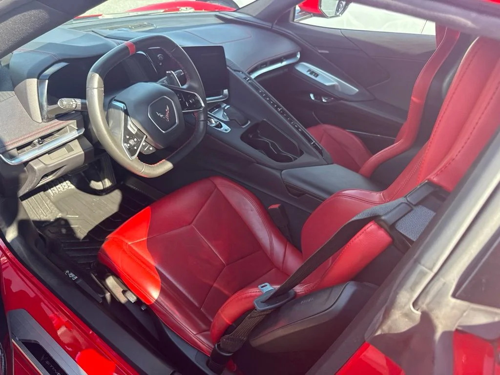 Used 2021 Red Chevrolet Stingray image 3