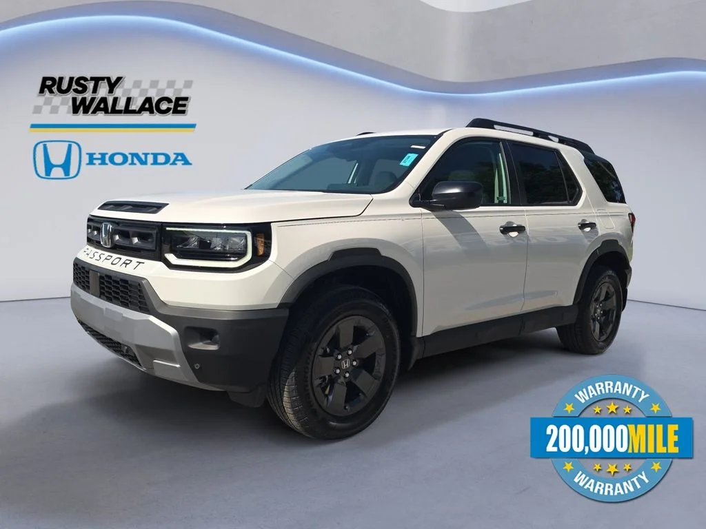 New 2026 Platinum White Pearl Honda RTL image 1