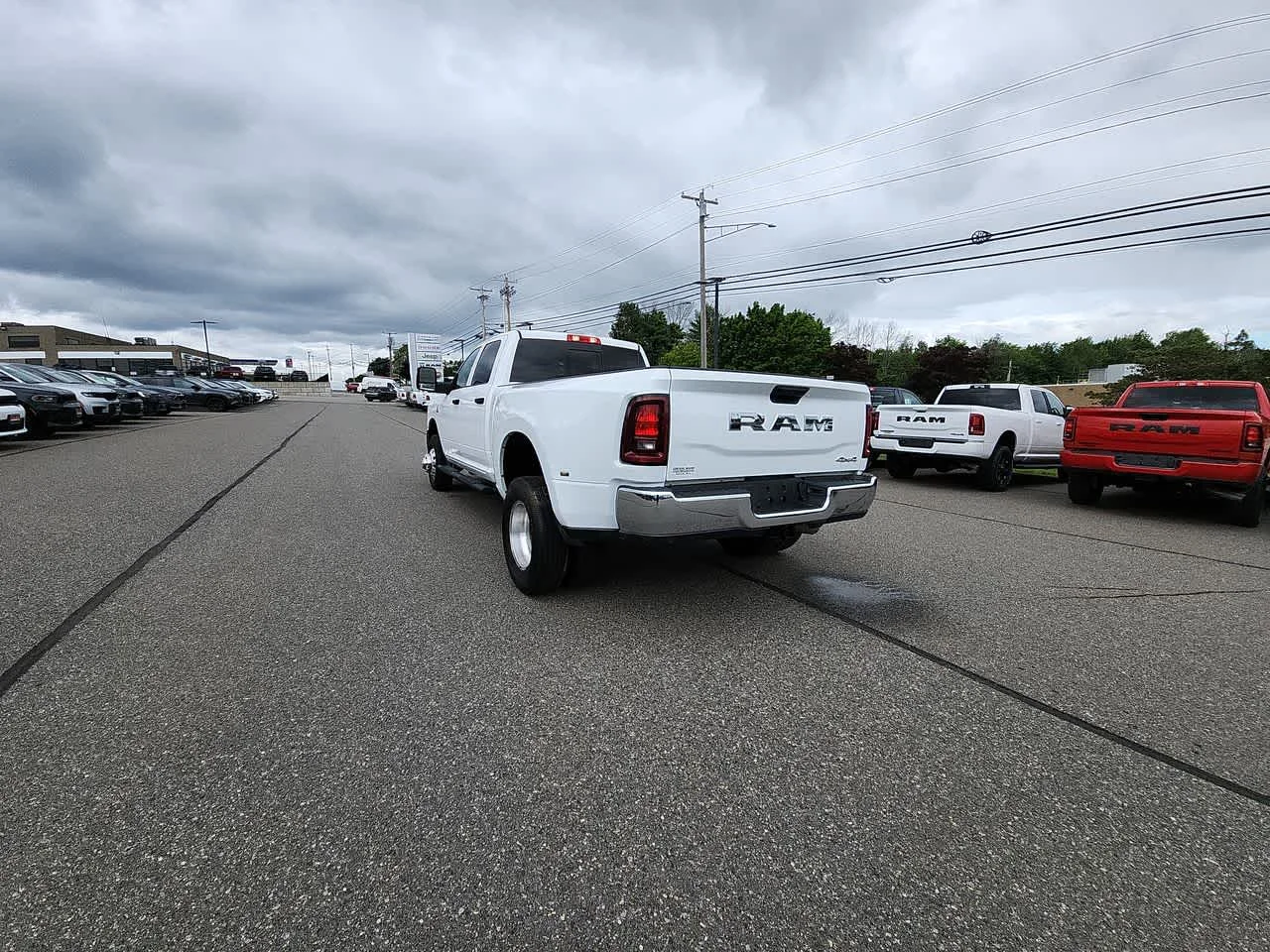 Used 2025 Bright White Clearcoat Ram Tradesman image 6