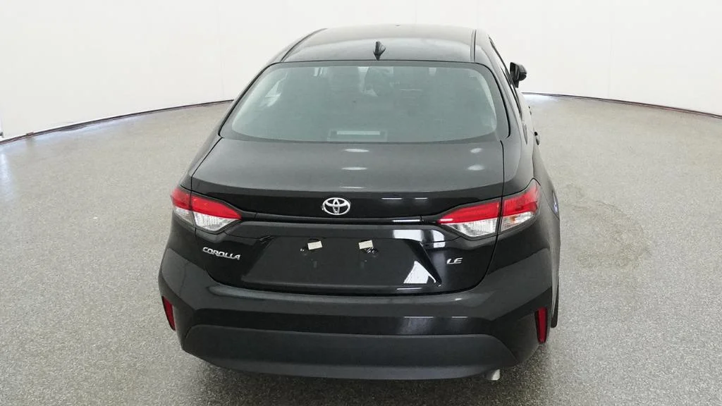 New 2026 Midnight Black Metallic Toyota LE image 8