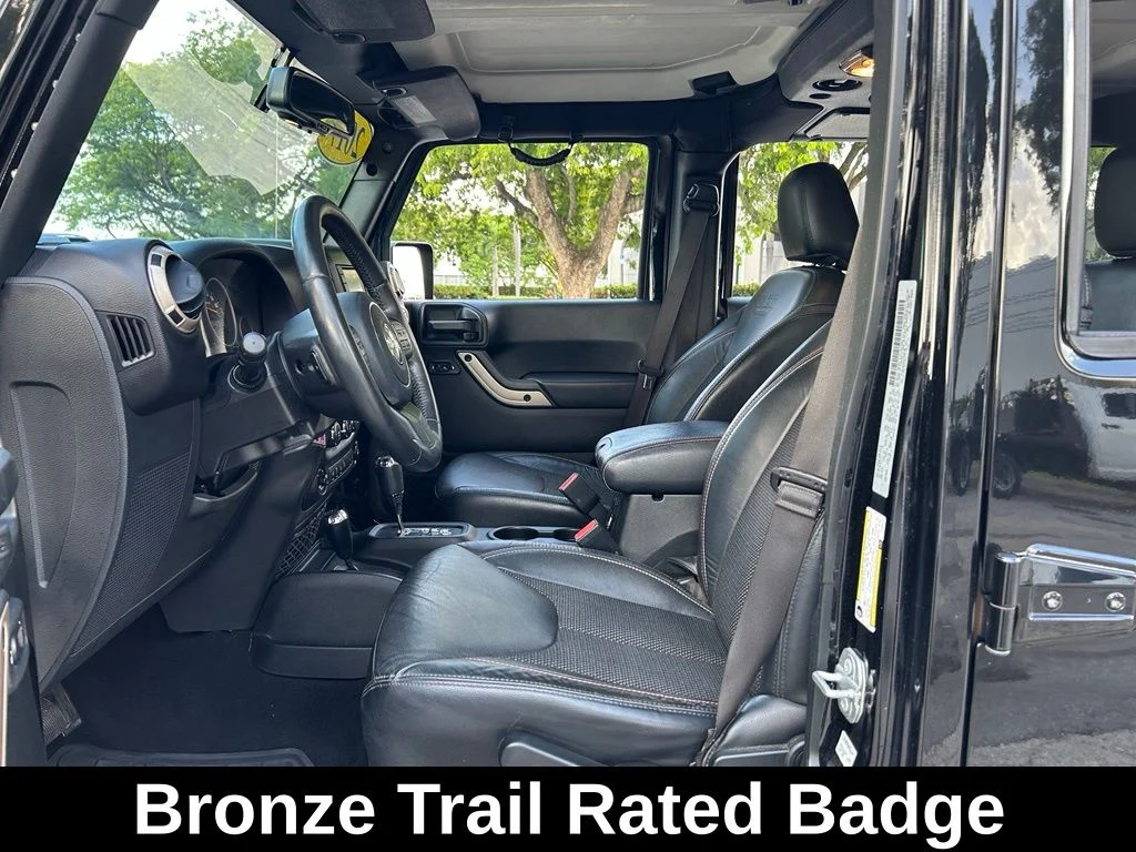 Certified Used 2017 Black Jeep Unlimited Sahara image 17