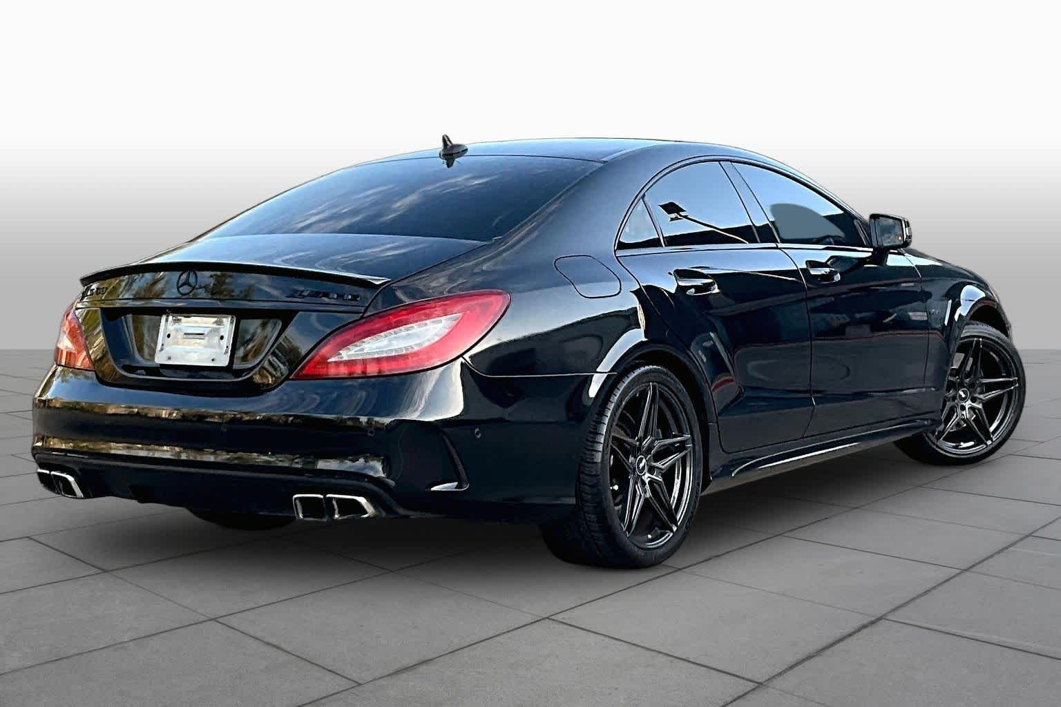 Used 2015 Obsidian Black Metallic Mercedes-Benz CLS 63 AMG® S-Model image 12