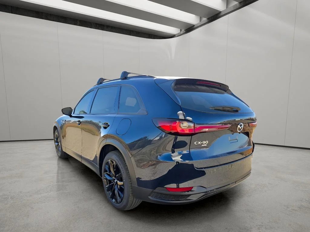 New 2025 Deep Crystal Blue Mica Mazda Premium Sport AWD image 3