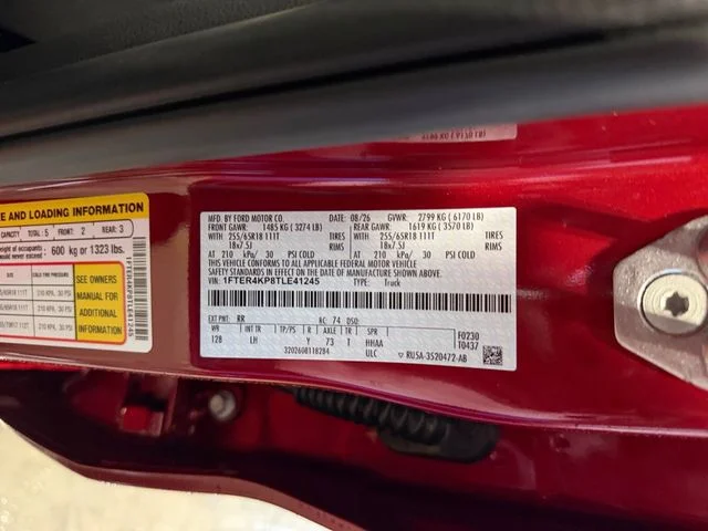 New 2026 Ruby Red Metallic Ford Lariat image 24