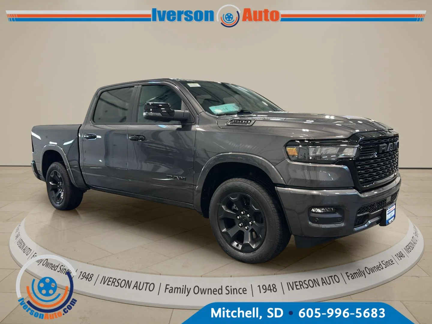New 2027 Granite Crystal Metallic Clearcoat Ram Big Horn image 1