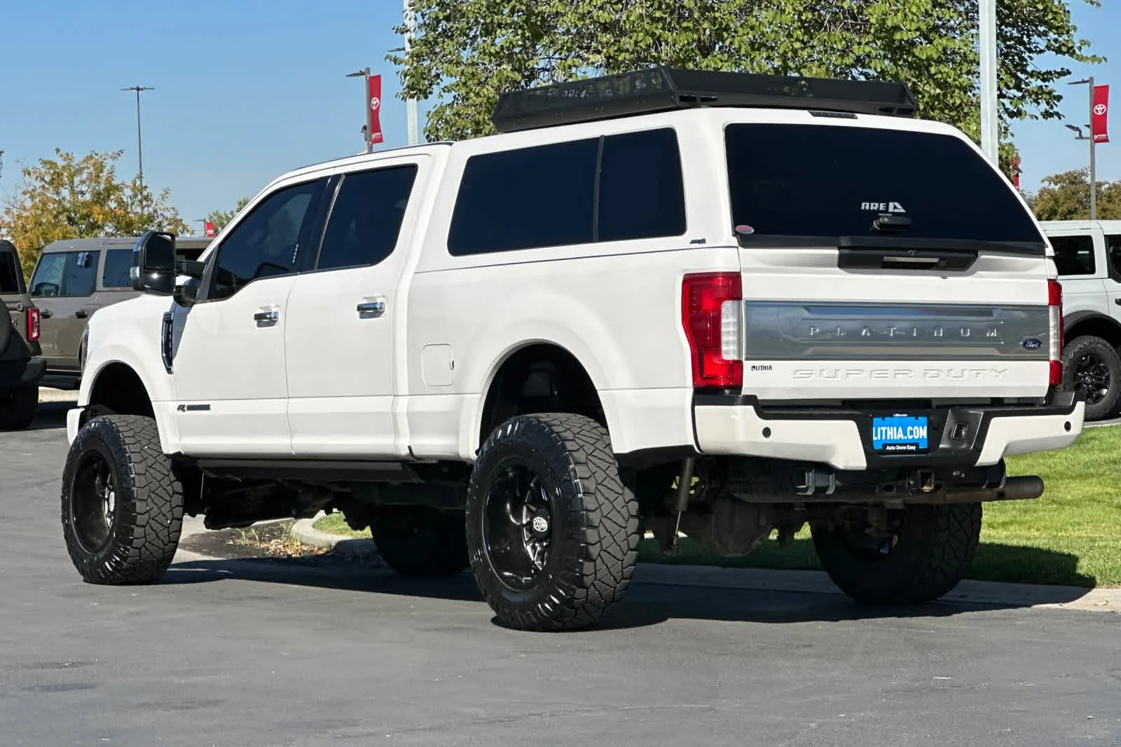 Certified Used 2019 White Platinum Metallic Tri-Coat Ford Platinum image 6