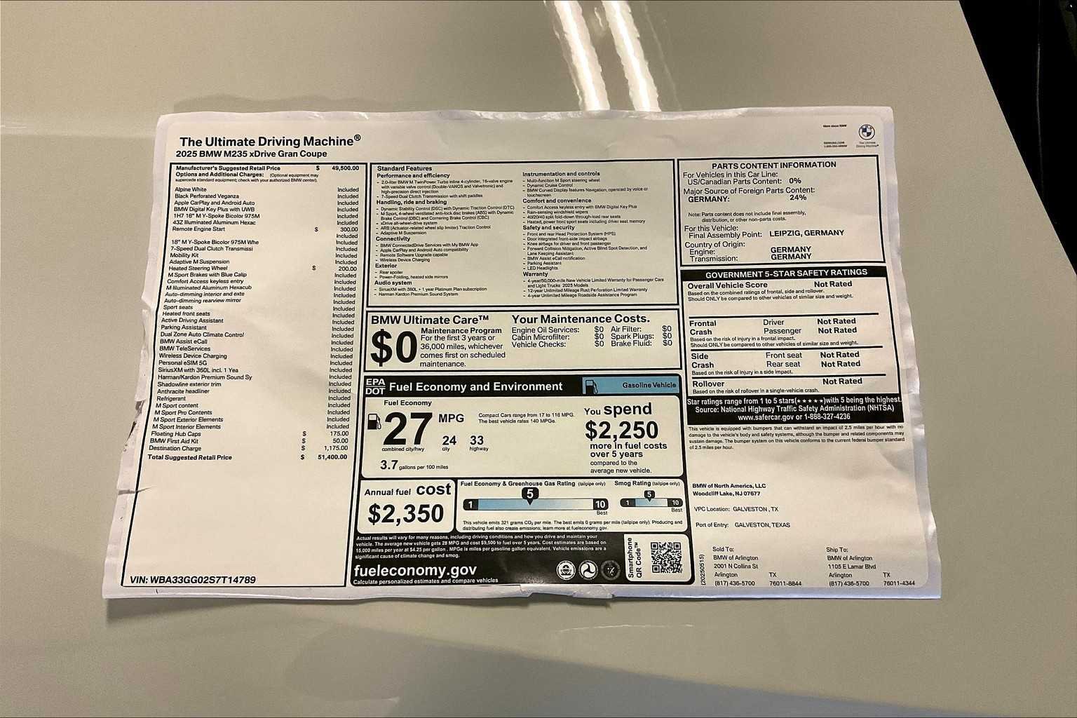 2025 BMW 2 Series M235 - Photo 19