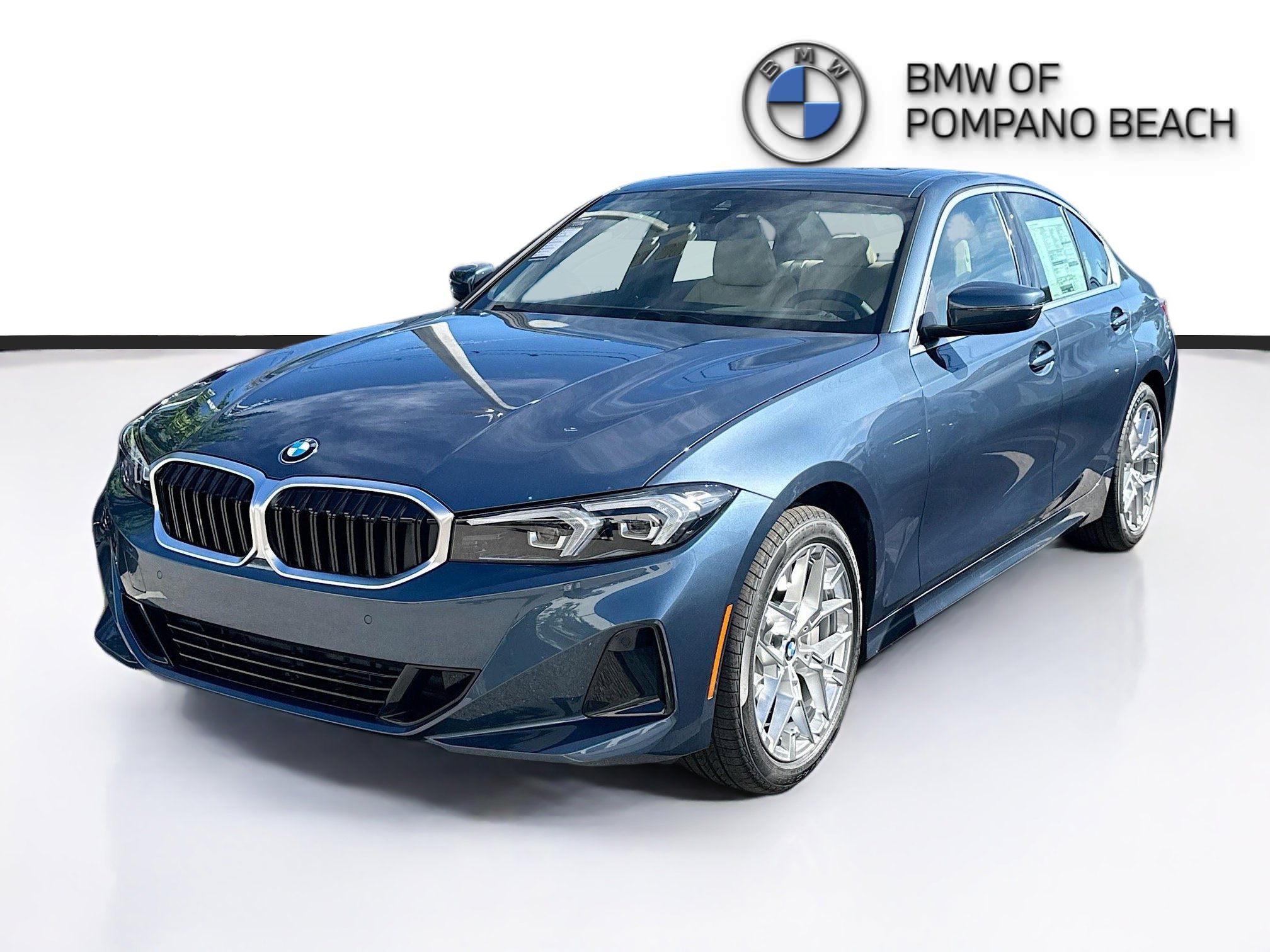 New 2026 Arctic Race Blue Metallic BMW 330i NA image 3