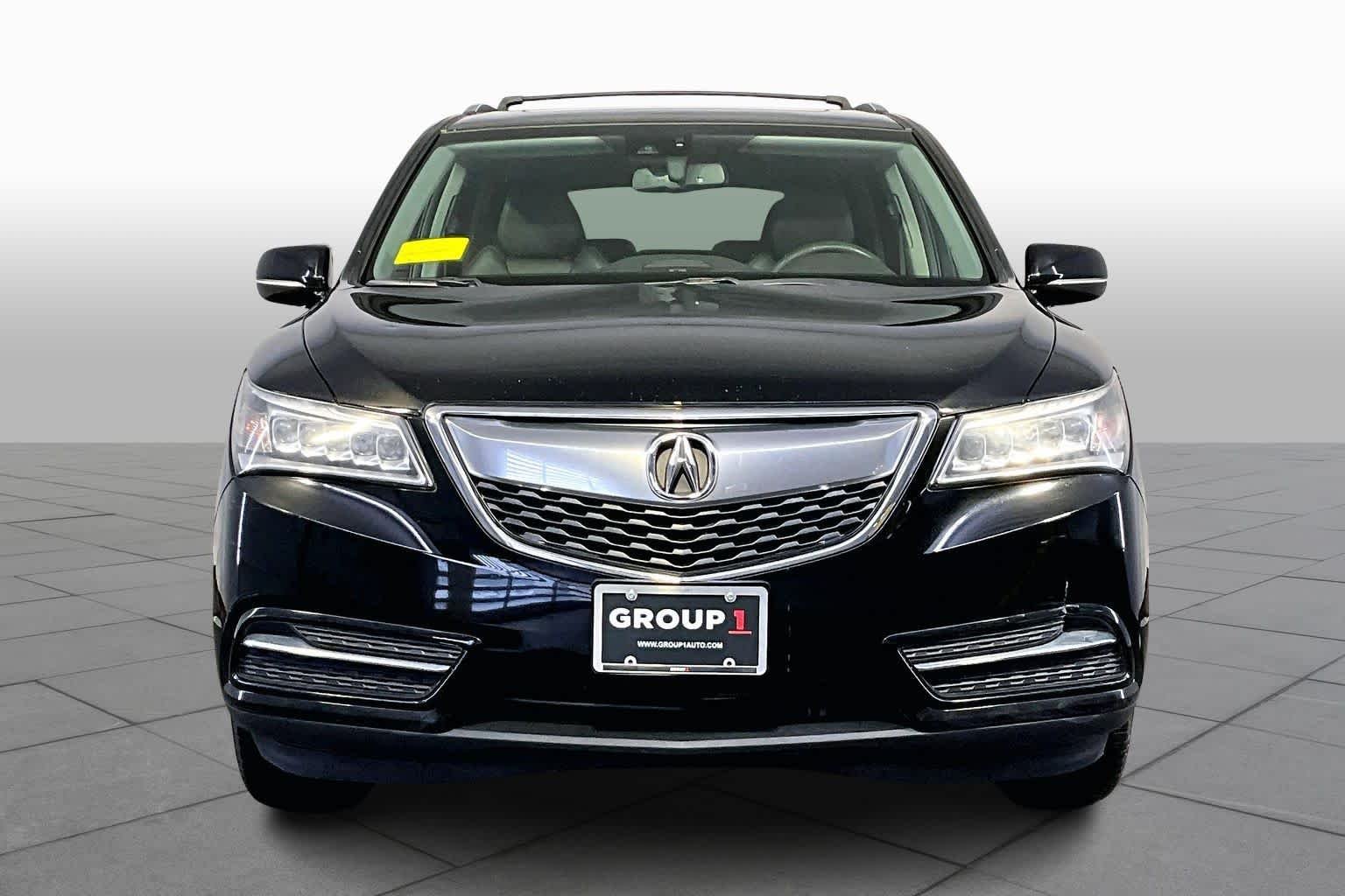 Used 2015 Crystal Black Pearl Acura Tech/Entertainment Pkg image 3