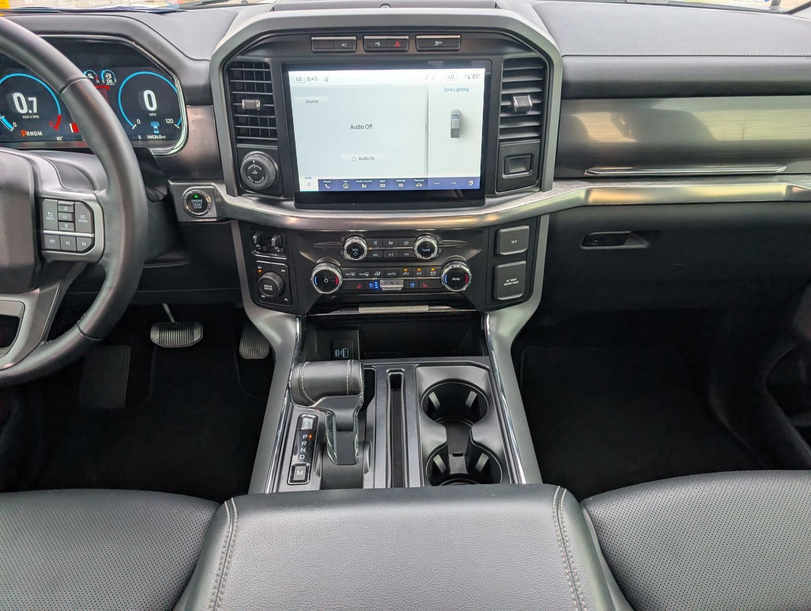 Used 2022 Agate Black Metallic Ford Lariat image 7