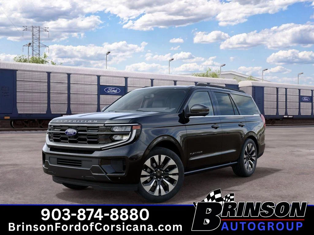 New 2027 Agate Black Metallic Ford Platinum image 2