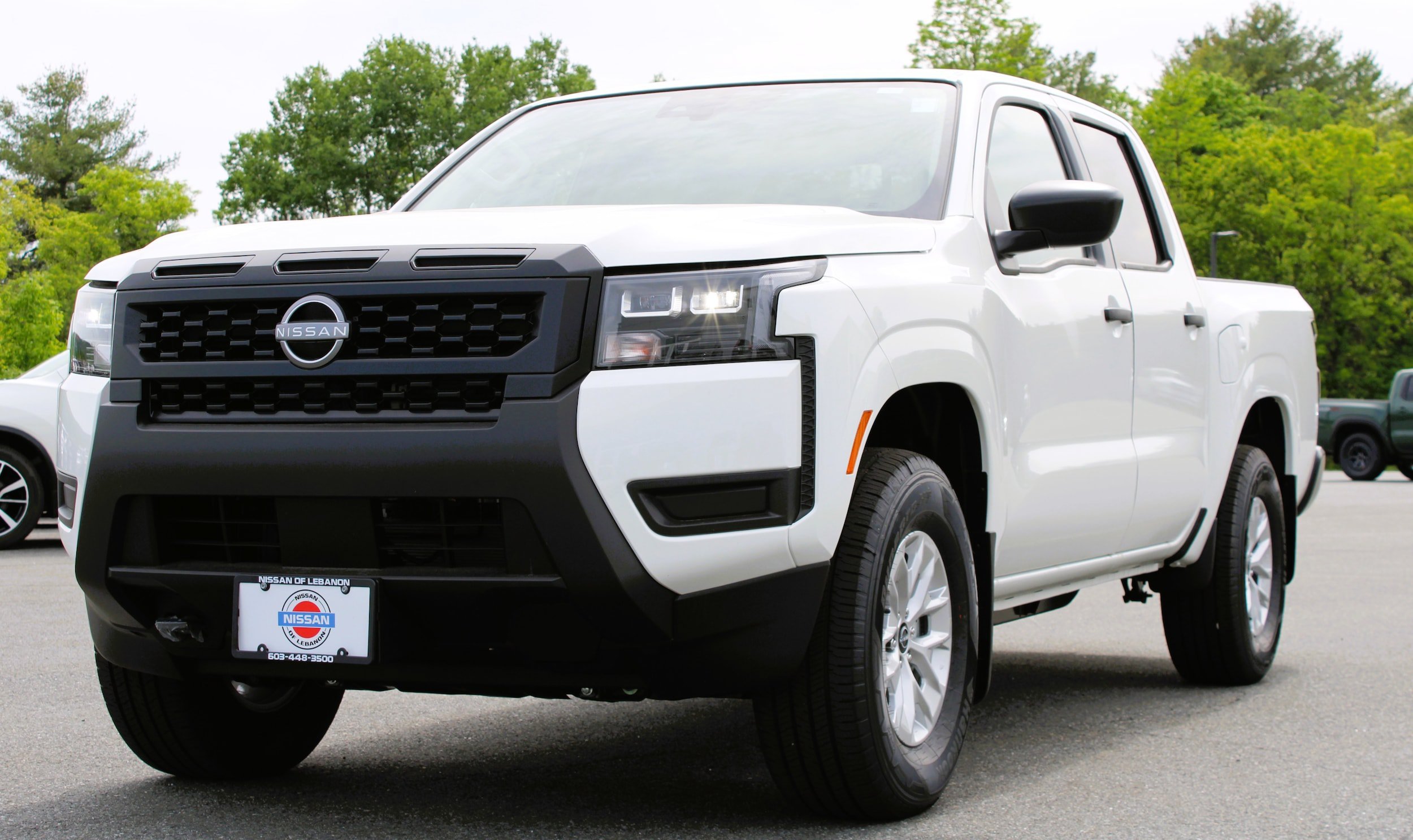 New 2026 Glacier White Nissan Crew Cab S image 1