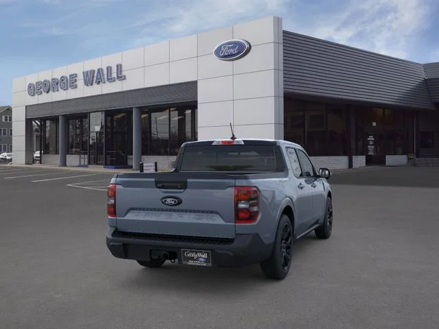 New 2025 Azure Gray Metallic Tri-Coat Ford Lariat® image 8