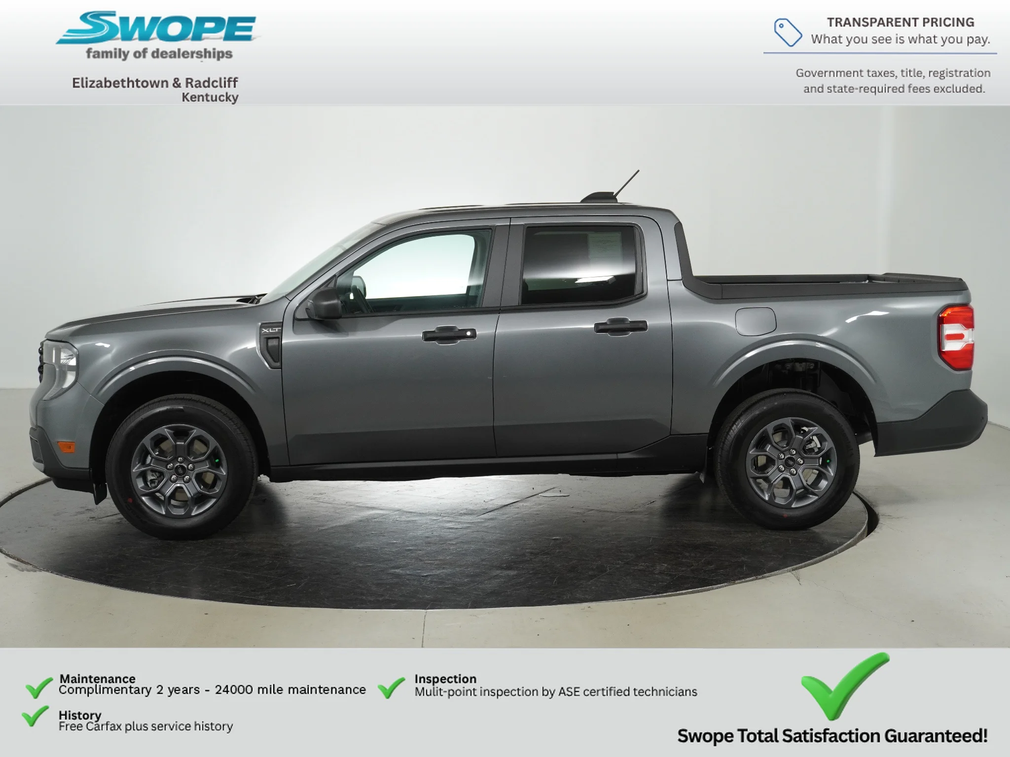 New 2026 Carbonized Gray Metallic Ford XLT image 6