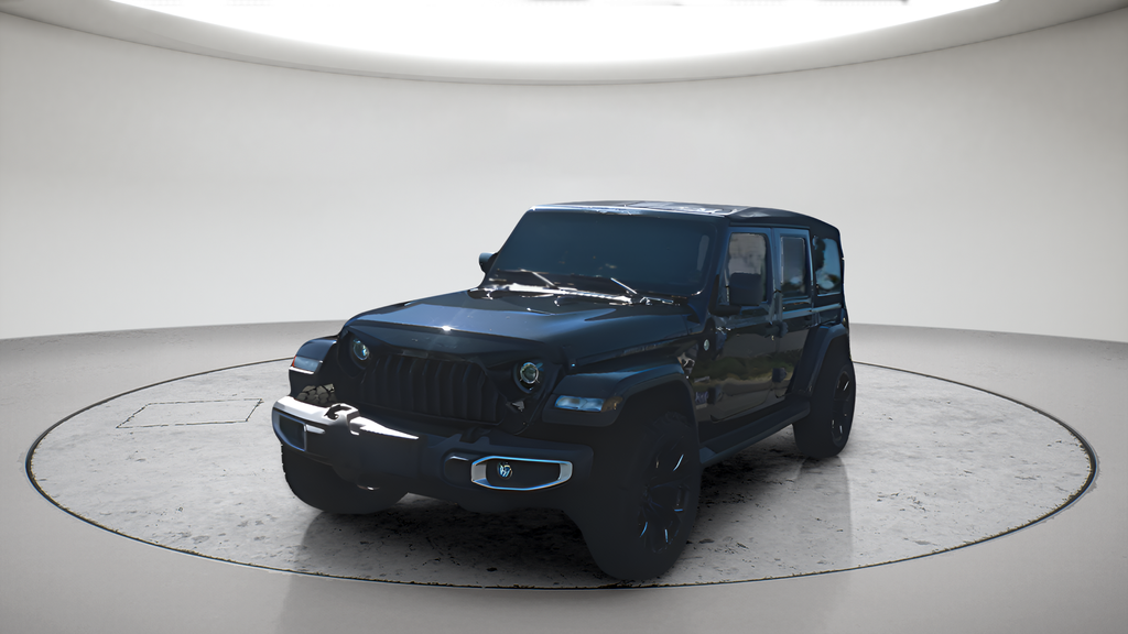 Used 2020 Black Jeep Unlimited Sahara image 7