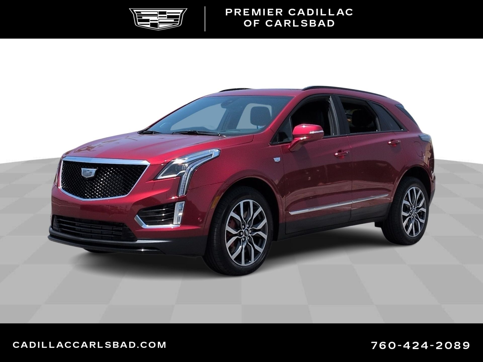 Radiant Red Tintcoat 2024 Cadillac XT5 Sport AWD SUV / Crossover Four-Wheel Drive