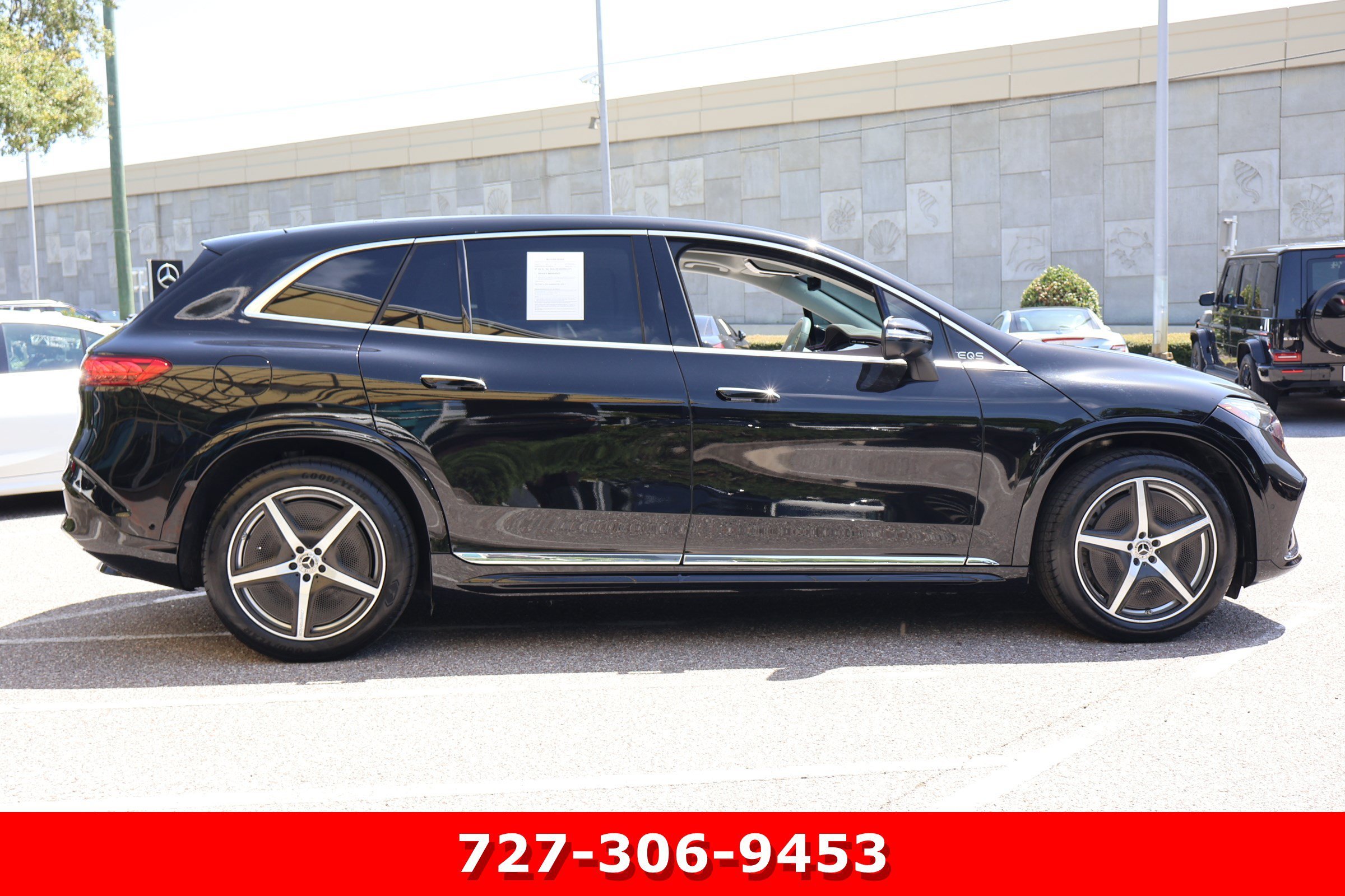 Certified Used 2023 Obsidian Black Metallic Mercedes-Benz EQS 580 image 11