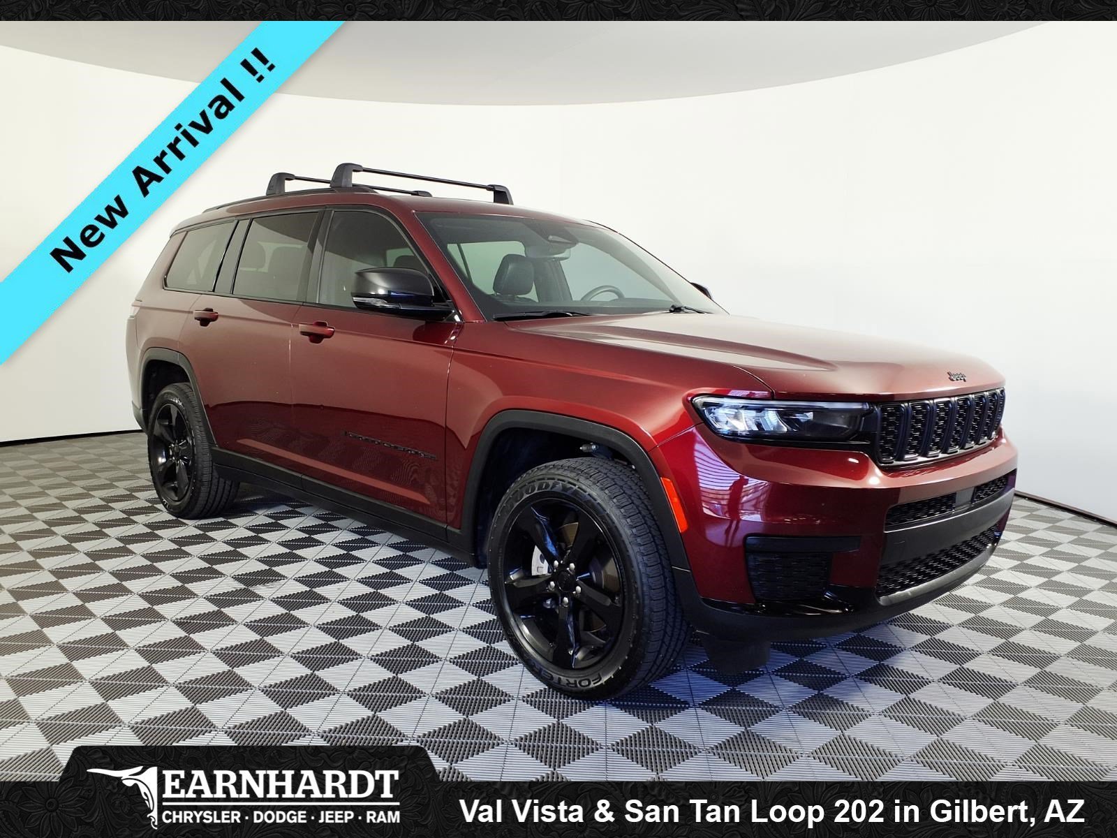 Certified Used 2023 Velvet Red Pearlcoat Jeep Altitude image 3