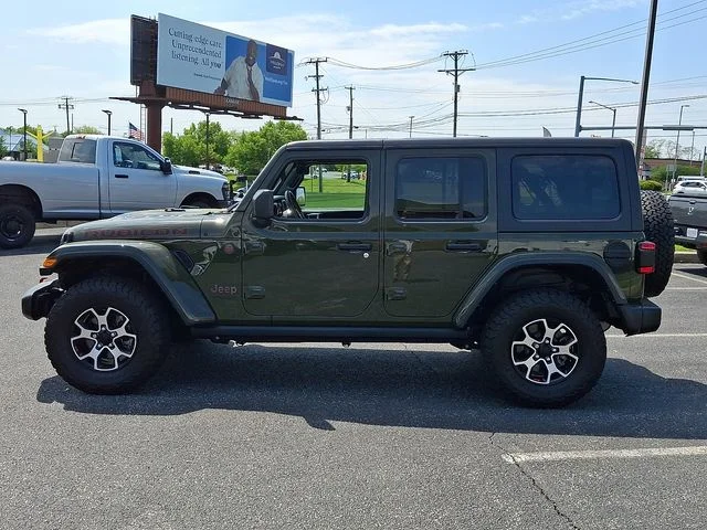 Used 2021 Green Jeep Unlimited Rubicon image 6